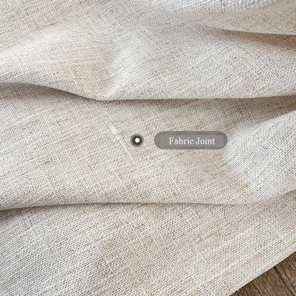 Wild Beauty Thick Linen Curtains Natural Drapes