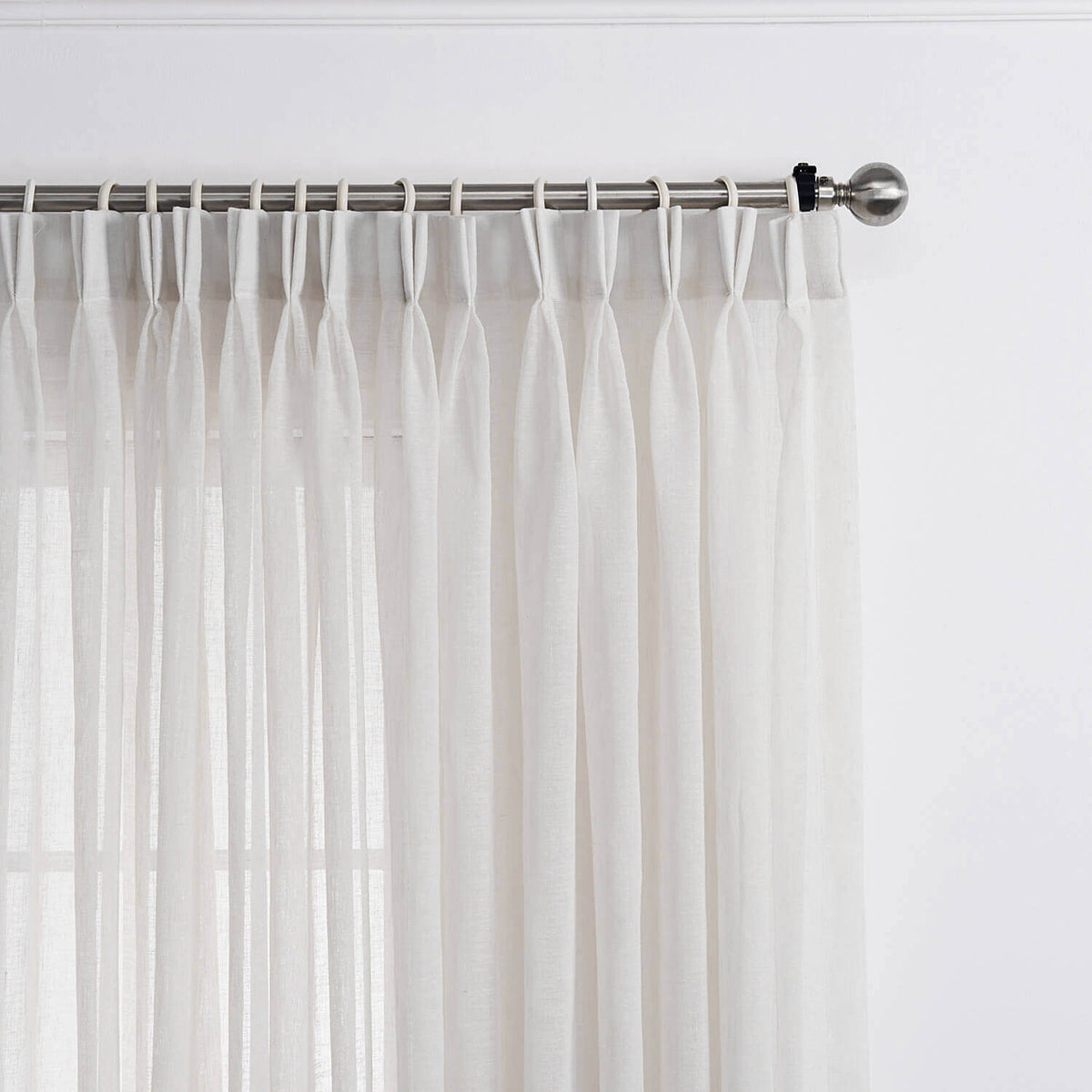 cheap off white pinch pleat sheer curtain panels sheer drapes for sale