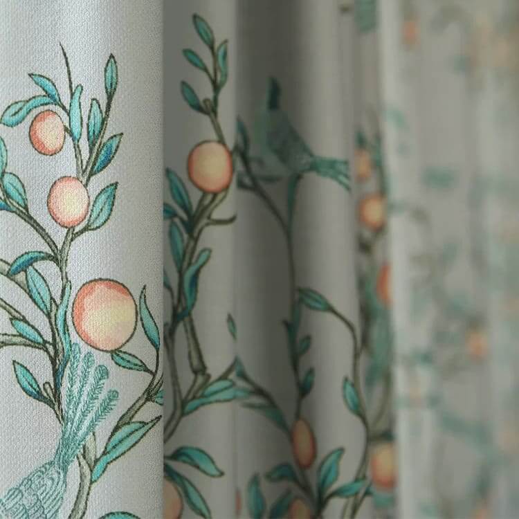 elegant blackout curtains for bedroom soundproof thermal insulated drapes