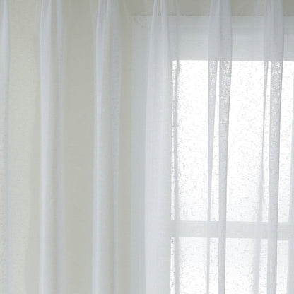 Sheer bedroom curtains with grommets white voile curtains long sheer drapes