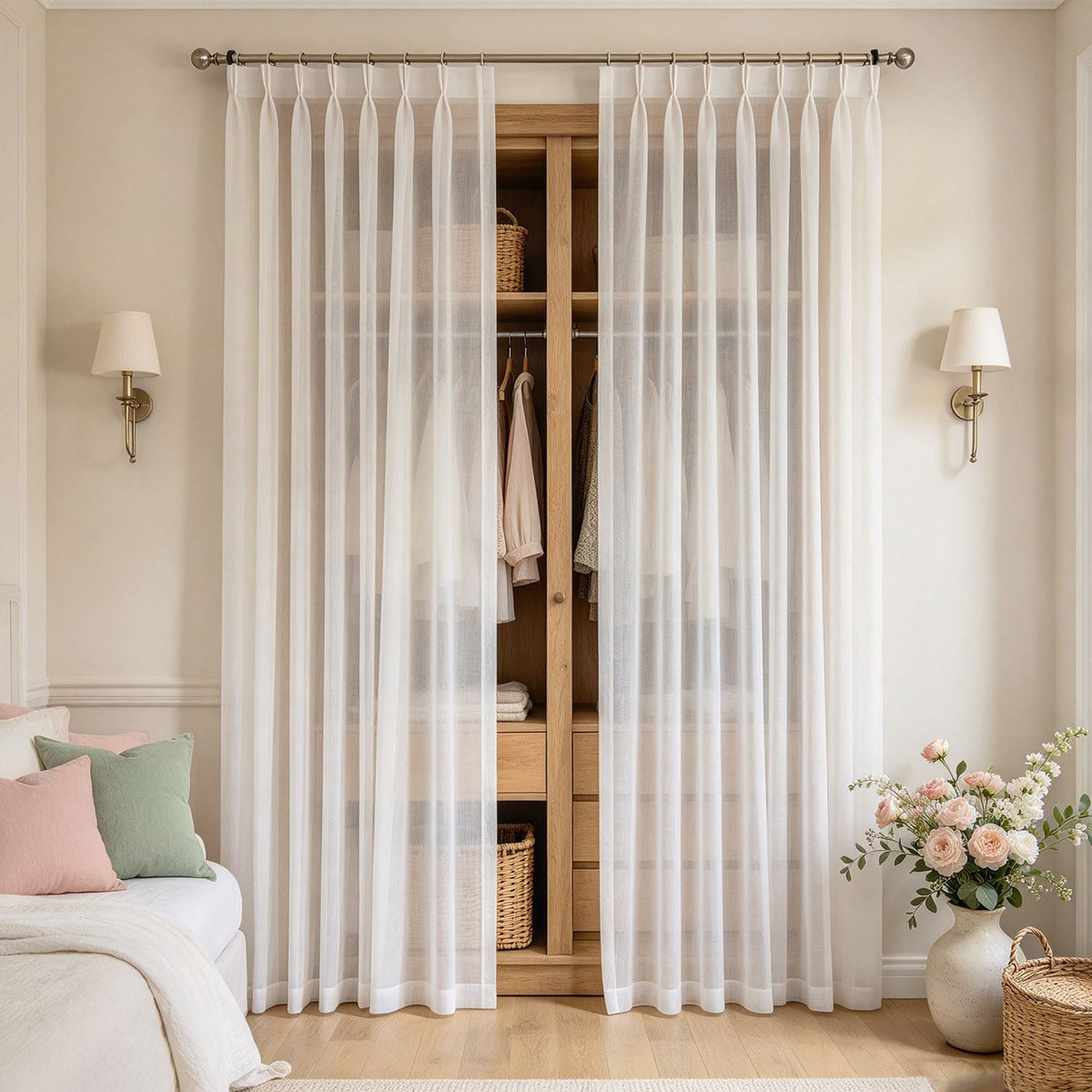 Elegant Whisper Off White Sheer Curtains Timeless Sophistication
