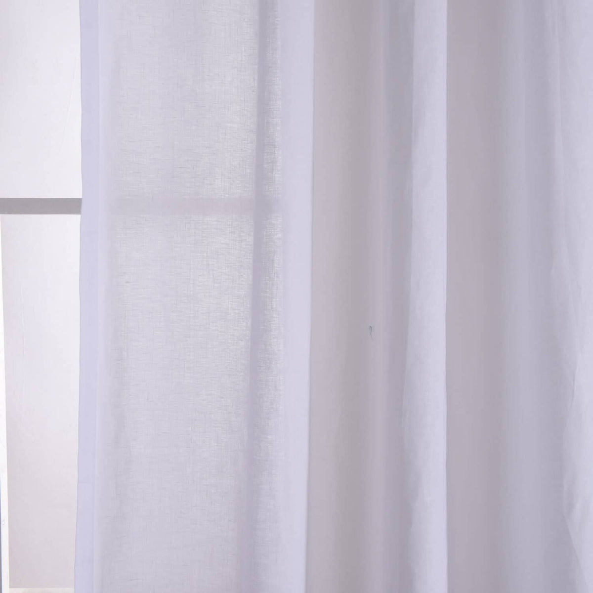 modern white linen door curtains room divider curtain panels ceiling drapes