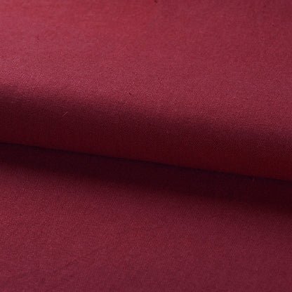 Red Natural Linen Curtains and Drapes 2 Panels for Living Room